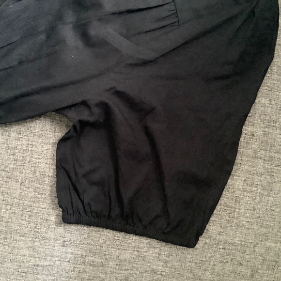 Elan Black Maxi S/S Button Front Dress Size S - Picture 6 of 8